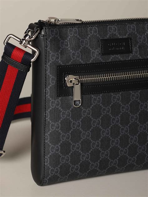 sacoche gucci noir homme bandouliere|Sacoches Gucci pour homme .